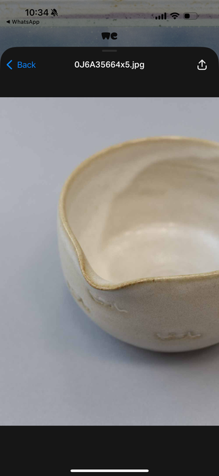 White Matcha Bowl