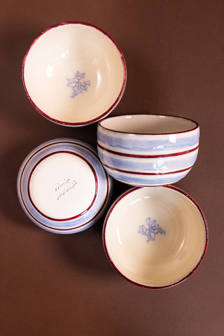 Stripped Bowl | Set of 4