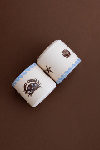 Medium Polka Crab Cup