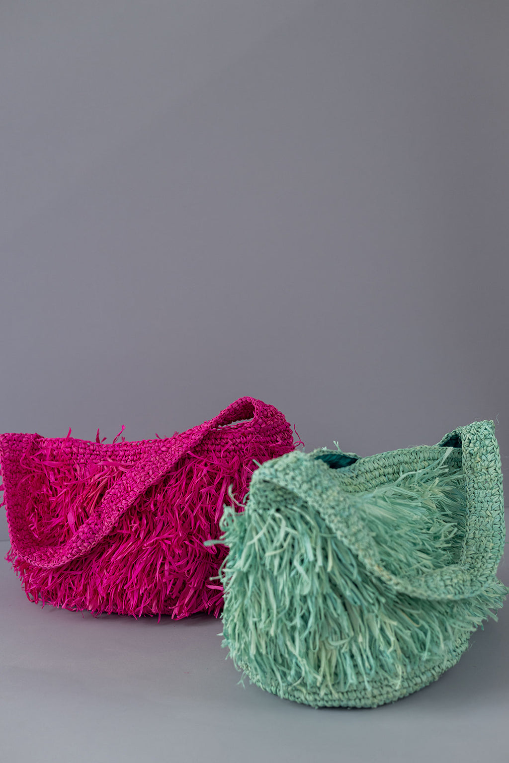 Died Rattan Summer Bag