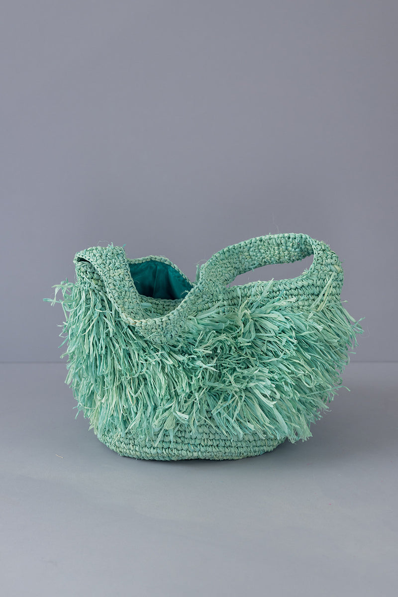 Died Rattan Summer Bag