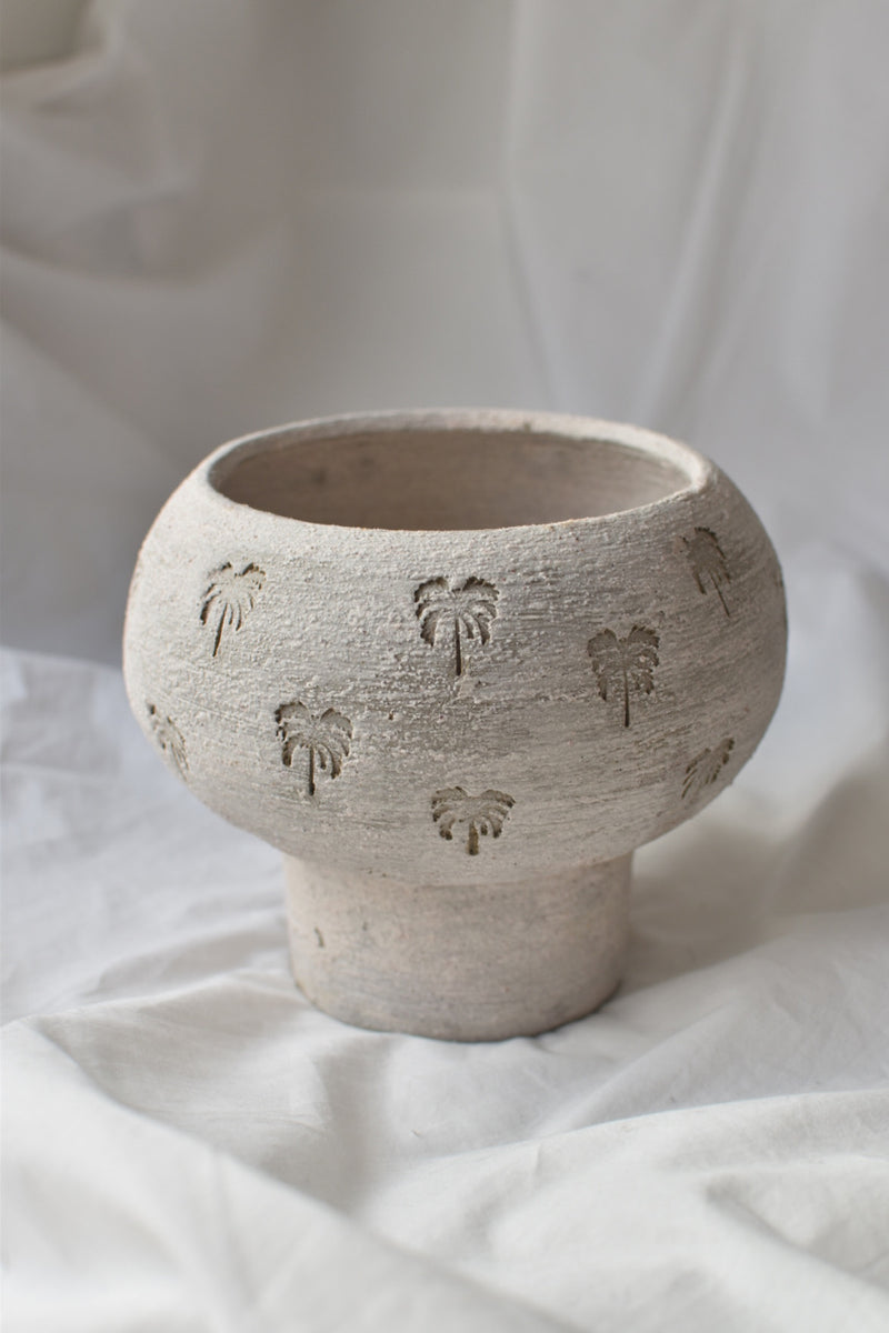 Palm Ceramic Vase I